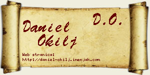 Daniel Okilj vizit kartica